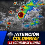 ¡Atención Colombia! La actividad de lluvias aumenta durante la tarde y la noche